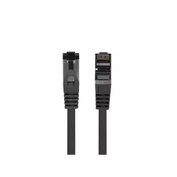 Tinklo jungiamasis kabelis LANBERG PCF8-10CU-0050-BK Cat8.1 S/FTP (S-STP) RJ-45 0,5 m juodas