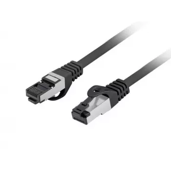 Tinklo jungiamasis kabelis LANBERG PCF8-10CU-0050-BK Cat8.1 S/FTP (S-STP) RJ-45 0,5 m juodas