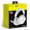 Ausinės Corsair VOID WIRELESS v2 belaidės ir laidinės, Bluetooth, baltos