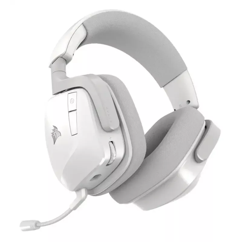 Ausinės Corsair VOID WIRELESS v2 belaidės ir laidinės, Bluetooth, baltos