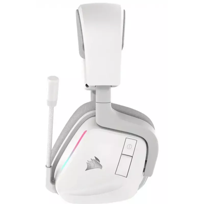 Ausinės Corsair VOID WIRELESS v2 belaidės ir laidinės, Bluetooth, baltos