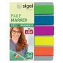 Žymekliai Sigel HN610 lankstūs, mėlyna, žalia, oranžinė, violetinė, geltona
