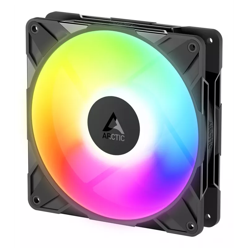 ARCTIC Freezer P14 Pro Reverse A-RGB 3 vnt. – 140 mm A-RGB PWM ventiliatorius su kabelių skirstytuvu