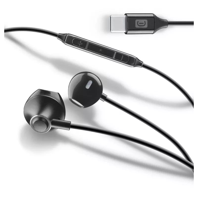 Cellularline ORBIT Stereo ausinių kapsulė su mikrofonu ir nuotolinio valdymo pulteliu
