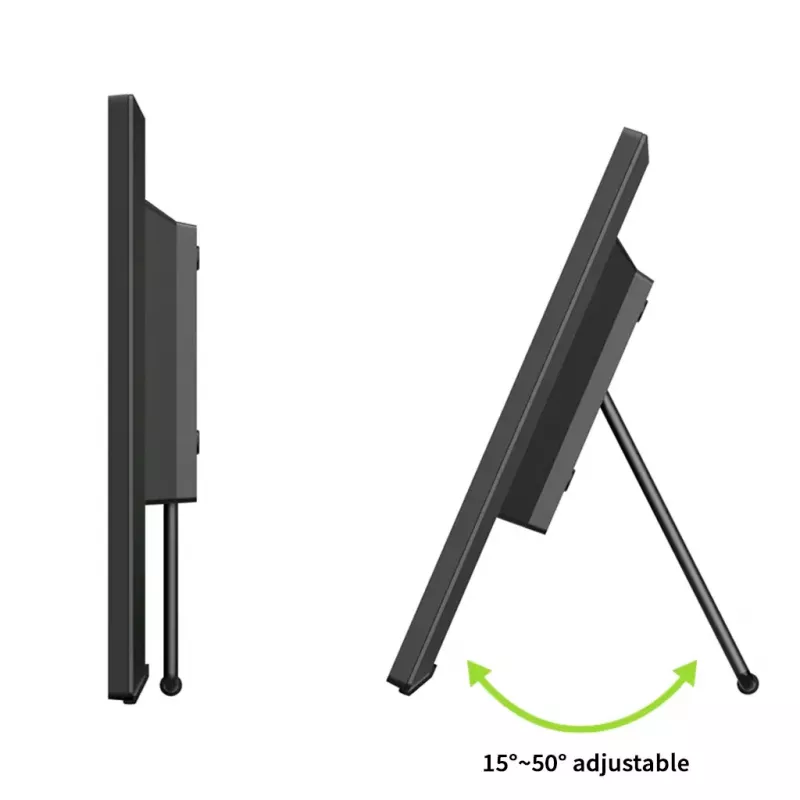 HANNspree HT165HPB 15,6 col. (39,6 cm) Full HD IPS LCD liečiamasis monitorius 1920×1080, 15 ms, VESA, garsiakalbiai, juodas
