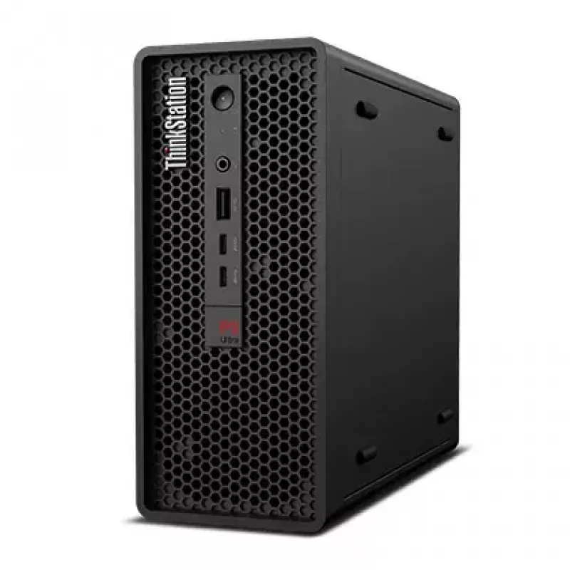 Darbo stotis Lenovo ThinkStation P3 Ultra SFF Gen 2 – Intel Core Ultra 5 225, 32 GB DDR5, 512 GB SSD, Windows 11 Pro, Mini Tower, Juoda