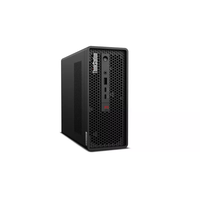 Darbo stotis Lenovo ThinkStation P3 Ultra SFF Gen 2 – Intel Core Ultra 5 225, 32 GB DDR5, 512 GB SSD, Windows 11 Pro, Mini Tower, Juoda