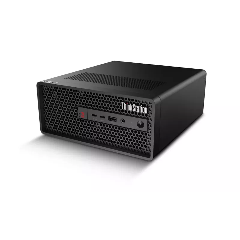 Darbo stotis Lenovo ThinkStation P3 Ultra SFF Gen 2 – Intel Core Ultra 5 225, 32 GB DDR5, 512 GB SSD, Windows 11 Pro, Mini Tower, Juoda