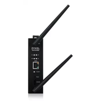 Belaidžio ryšio prieigos taškas Zyxel IAP500BE — dviejų juostų 2,4/5 GHz, 5012 Mbit/s, PoE, 1×RJ-45, išorinės antenos, juodas