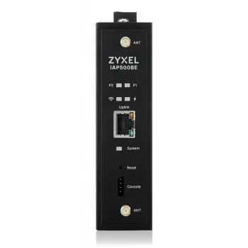Belaidžio ryšio prieigos taškas Zyxel IAP500BE — dviejų juostų 2,4/5 GHz, 5012 Mbit/s, PoE, 1×RJ-45, išorinės antenos, juodas