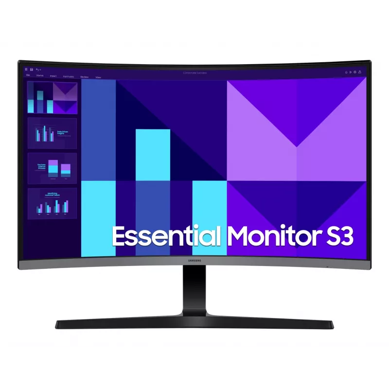 Samsung S27D392GAU LED monitorius 68,6 cm (27 colių) 1920 x 1080 pikselių Full HD LCD juodas