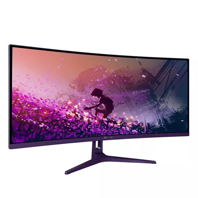 Išlenktas monitorius Arozzi Nova 34 colių (86,4 cm) 3440 x 1440 LED 21:9 1 ms Violetinis