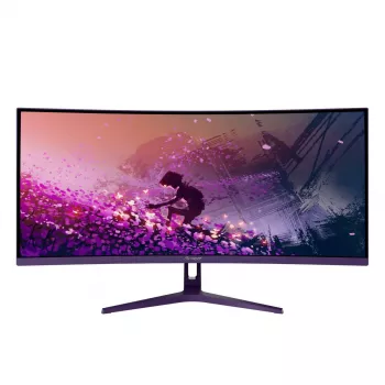 Išlenktas monitorius Arozzi Nova 34 colių (86,4 cm) 3440 x 1440 LED 21:9 1 ms Violetinis