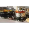 Puodų rinkinys Tefal Duetto+ G719S7, nerūdijantis plienas, 7 dalių (puodai Ø16/20/24 cm, troškintuvas Ø16 cm), indukcinis, dangčiai, orkaitė iki 250°C