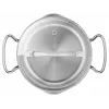 Puodų rinkinys Tefal Duetto+ G719S7, nerūdijantis plienas, 7 dalių (puodai Ø16/20/24 cm, troškintuvas Ø16 cm), indukcinis, dangčiai, orkaitė iki 250°C