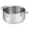 Puodų rinkinys Tefal Duetto+ G719S7, nerūdijantis plienas, 7 dalių (puodai Ø16/20/24 cm, troškintuvas Ø16 cm), indukcinis, dangčiai, orkaitė iki 250°C