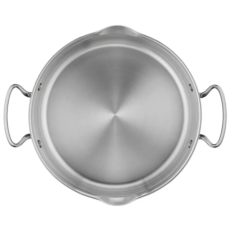 Puodų rinkinys Tefal Duetto+ G719S7, nerūdijantis plienas, 7 dalių (puodai Ø16/20/24 cm, troškintuvas Ø16 cm), indukcinis, dangčiai, orkaitė iki 250°C