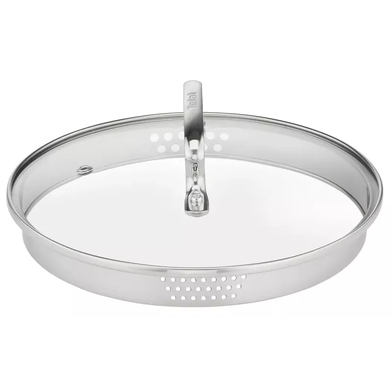 Puodų rinkinys Tefal Duetto+ G719S7, nerūdijantis plienas, 7 dalių (puodai Ø16/20/24 cm, troškintuvas Ø16 cm), indukcinis, dangčiai, orkaitė iki 250°C