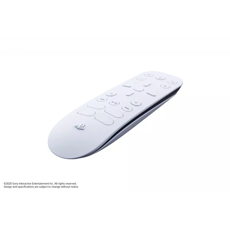 Sony Media Remote – belaidis IR nuotolinio valdymo pultas PS5 ir TV, baltas