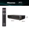 Projektorius HISENSE PT1 3D Smart TV, 16:9 natūralus, Wi‑Fi ir Ethernet, HDR (HLG), HDMI 2.0/2.1, Juodas