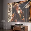 Projektorius HISENSE PT1 3D Smart TV, 16:9 natūralus, Wi‑Fi ir Ethernet, HDR (HLG), HDMI 2.0/2.1, Juodas