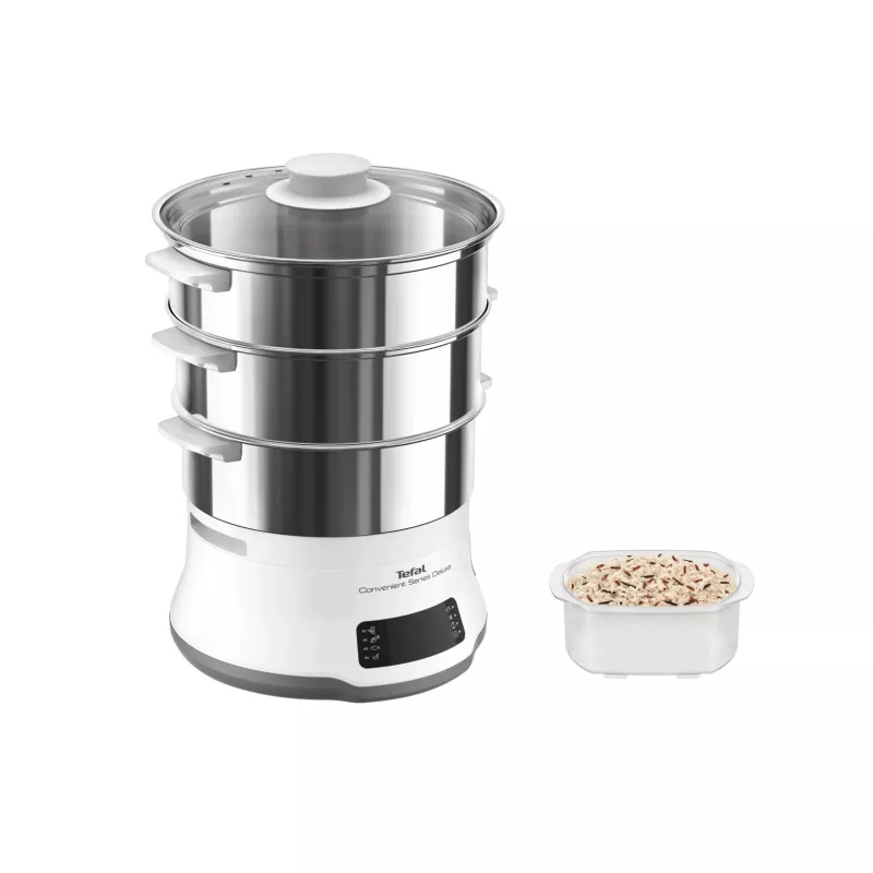 Tefal Convenient Series Deluxe VC502D garintuvas 3 krepšeliai, 900 W, nerūdijantis plienas, balta