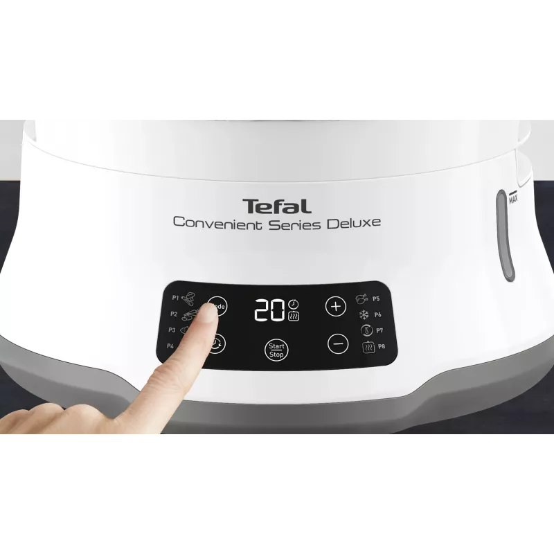 Tefal Convenient Series Deluxe VC502D garintuvas 3 krepšeliai, 900 W, nerūdijantis plienas, balta