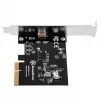Silverstone ECU06 Vidinė USB 3.2 Gen 2 PCIe adapterio plokštė (žemo profilio)