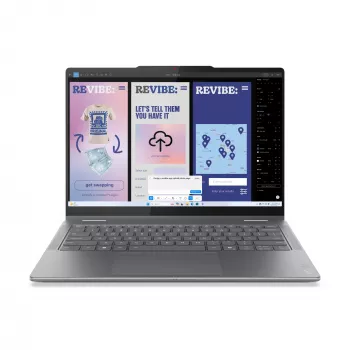 Nešiojamas kompiuteris Lenovo YOGA 7 2-in-1 14 colių Ultra 5 226V, 16GB LPDDR5x, 1TB NVMe, OLED WUXGA, Windows 11 Home, Pilka Luna