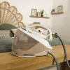 Tefal Pro Express Eco GV9E22E0 garų lyginimo stotis 2200 W 1,8 L Durilium AirGlide Autoclean padas Smėlio, Balta