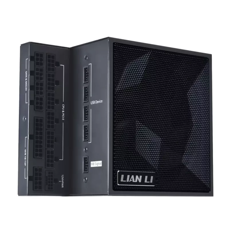 Maitinimo blokas Lian Li EG1000 1000 W SFX 20 kontaktų ATX 80 PLUS Gold juodas