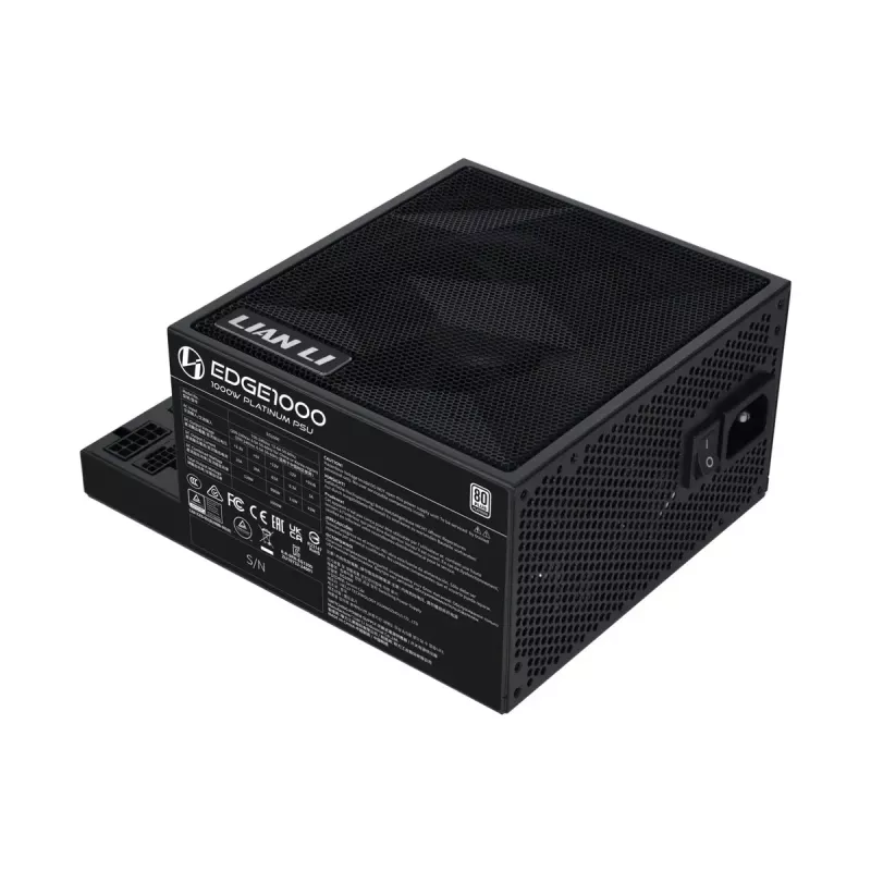 Maitinimo blokas Lian Li EG1000 1000 W SFX 20 kontaktų ATX 80 PLUS Gold juodas