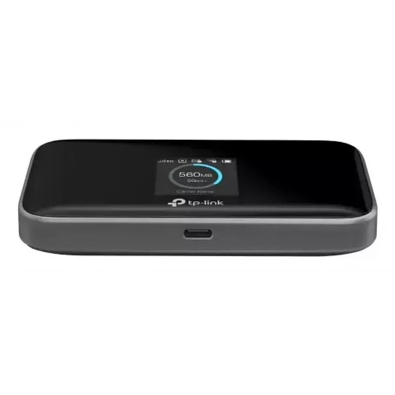 Maršrutizatorius TP-Link M7750 – nešiojamas 4G LTE-Advanced maršrutizatorius, 600 Mbps, 5 GHz Wi-Fi 5, NanoSIM, MicroSD, 3280 mAh baterija