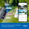 TP-Link Tapo C545D lauko dviejų objektyvų apsaugos kamera su PTZ