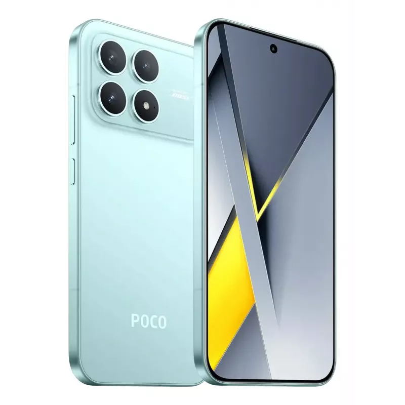 Išmanusis telefonas POCO F8 Pro Dual SIM 5G Snapdragon 8 Elite, 12 GB RAM, 256 GB, 6,59 colio ekranas, 50 MP triguba kamera, 6210 mAh, mėlynas