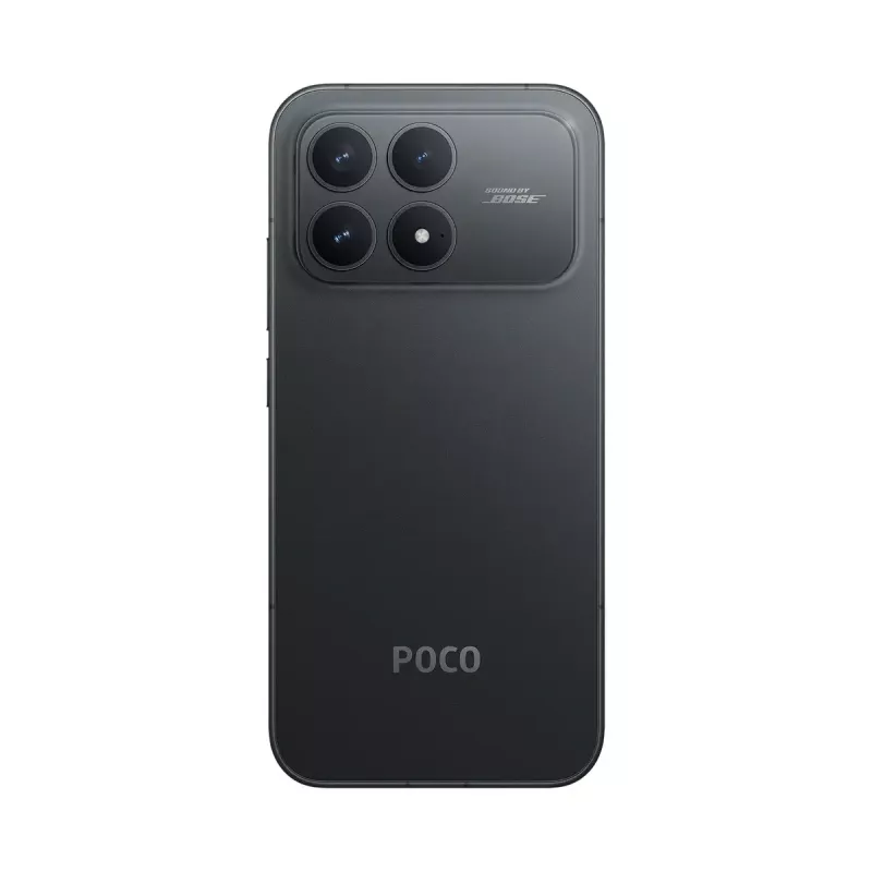 Išmanusis telefonas POCO F8 Pro — 6,59 colio (16,7 cm) 2510×1156, Qualcomm Snapdragon 8 Elite 3,53 GHz, 12 GB RAM, 512 GB, 50 MP triguba, 6210 mAh, Dual SIM, IP68, Juodas