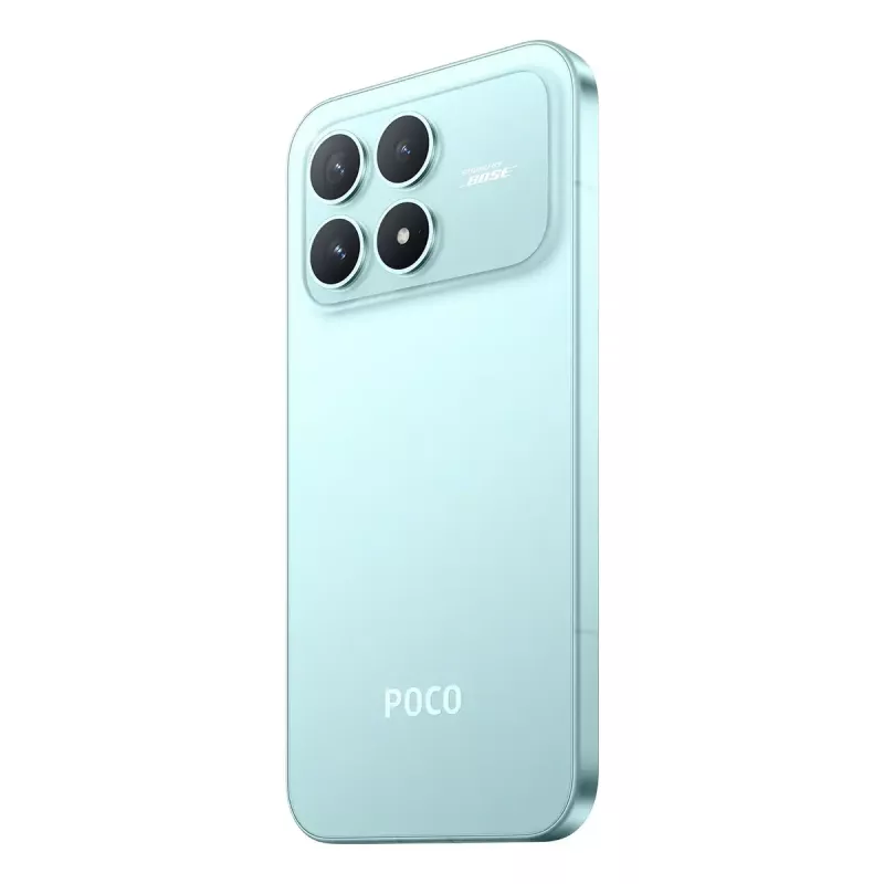 Išmanusis telefonas POCO F8 Pro — 6,59 colio 2510×1156, Qualcomm Snapdragon 8 Elite 3,53 GHz, 12 GB RAM, 512 GB, 5G, Dual SIM, 6210 mAh, IP68, Mėlyna