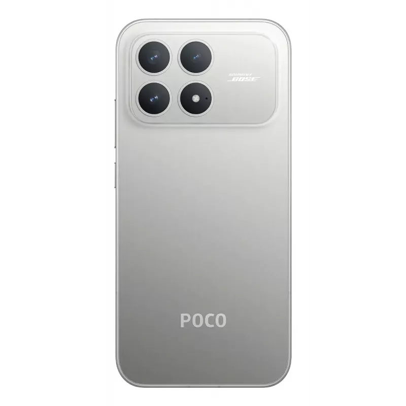 Išmanusis telefonas POCO F8 Pro 6,59 colio Dual SIM 5G, Snapdragon 8 Elite, 12 GB RAM, 512 GB, 6210 mAh, sidabrinis/titano