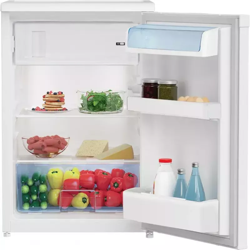 Laisvai pastatomas šaldytuvas BEKO TSE1284N — 114 L (101 L šaldytuvas / 13 L šaldiklis), E klasė, 54×59×84 cm, baltas