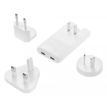 Sandberg 4in1 TravelCharger 65W Baltas