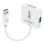Lindy DisplayPort 1.2 į HDMI 1.4, DVI ir VGA aktyvus keitiklis