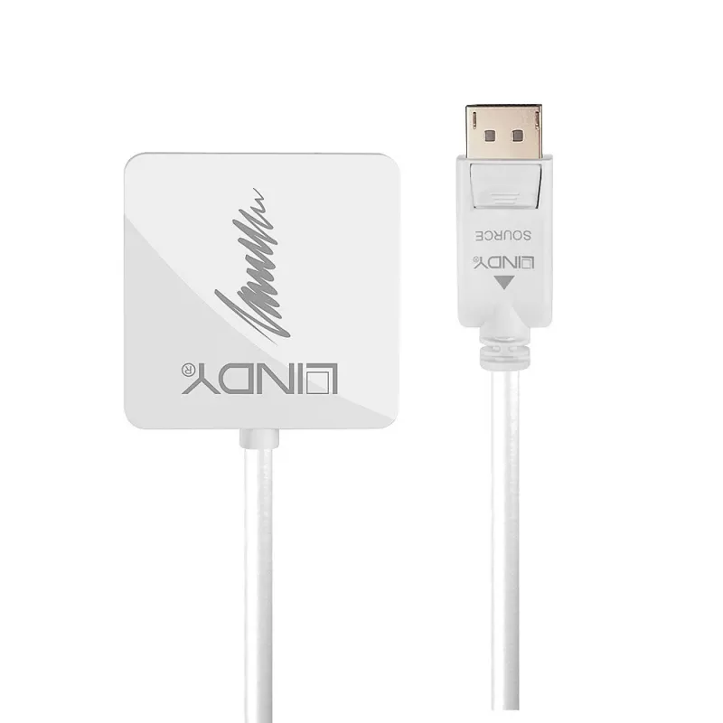 Lindy DisplayPort 1.2 į HDMI 1.4, DVI ir VGA aktyvus keitiklis