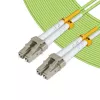 Šviesolaidinis kabelis MicroConnect FIB551005 — OM5, 5 m, LC–LC, 9 µm šerdis, pilnas dupleksas, žalias