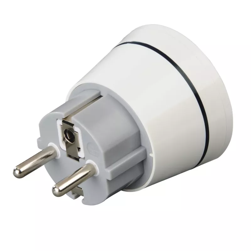 Hama 00223452 adapteris kištukui Type F į Type G (JK) baltas