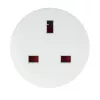 Hama 00223452 adapteris kištukui Type F į Type G (JK) baltas