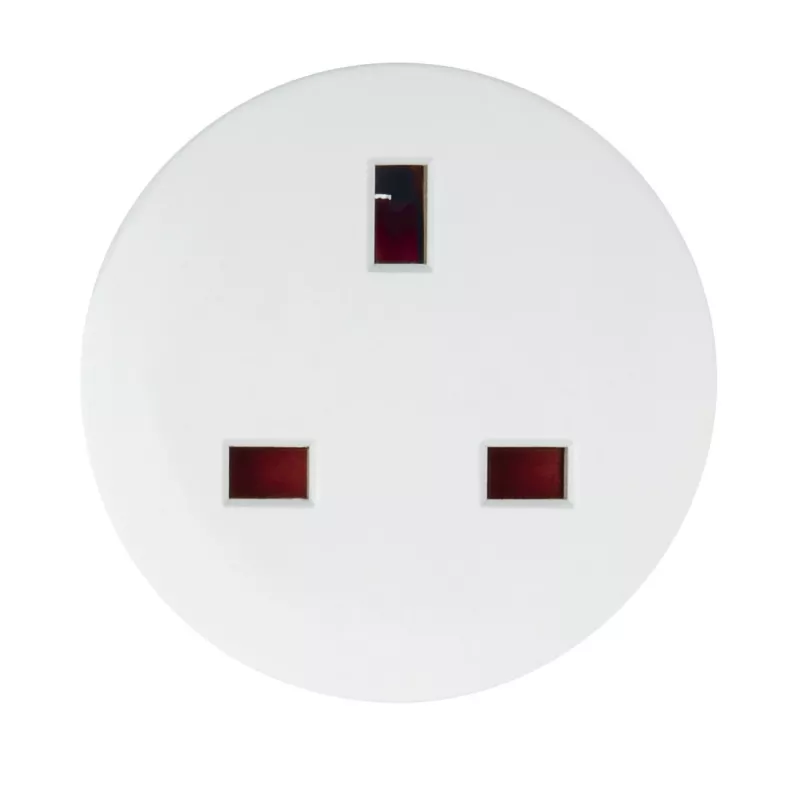 Hama 00223452 adapteris kištukui Type F į Type G (JK) baltas