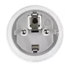 Hama 00223452 adapteris kištukui Type F į Type G (JK) baltas