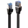 Lindy 47481 tinklo kabelis juodas 1 m Cat6a U/FTP (STP)