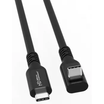 USB C į USB C laidas MicroConnect MC-USB3.2CC5-FA, USB 3.2 Gen 2x2, 20 Gbit/s, 5 m, Juoda