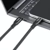 USB4 Gen 3x2 USB-C į USB-C laidas MicroConnect MC-LS-USB4CC0.15, 0,15 m, juodas